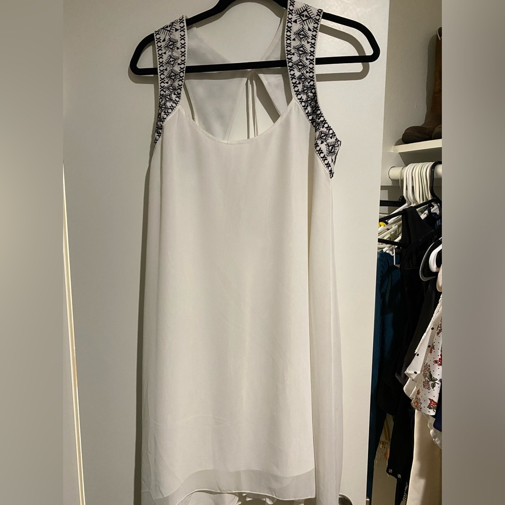 NWT - BCBGeneration embroidered yoke dress